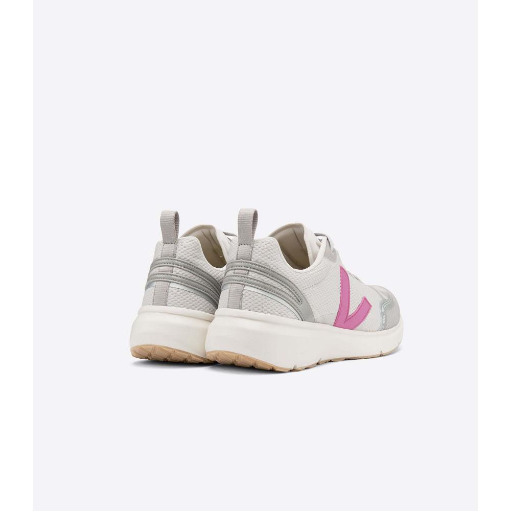 Sapatos Veja CONDOR 2 ALVEOMESH Feminino Grey/Pink | PT491HAP