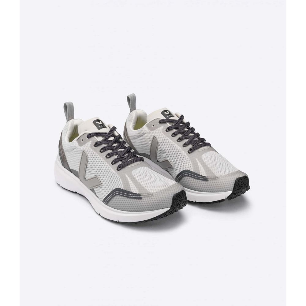Sapatos Veja CONDOR 2 ALVEOMESH Feminino Grey/White | PT492GSO