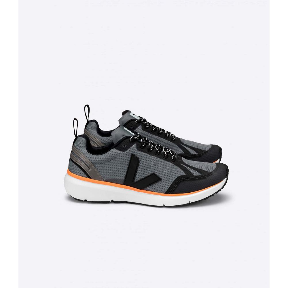 Sapatos Veja CONDOR 2 ALVEOMESH Feminino Black/Orange | PT497PJJ