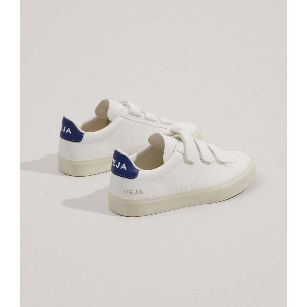 Sapatos Veja RECIFE CHROMEFREE Masculino White/Blue | PT787YXF