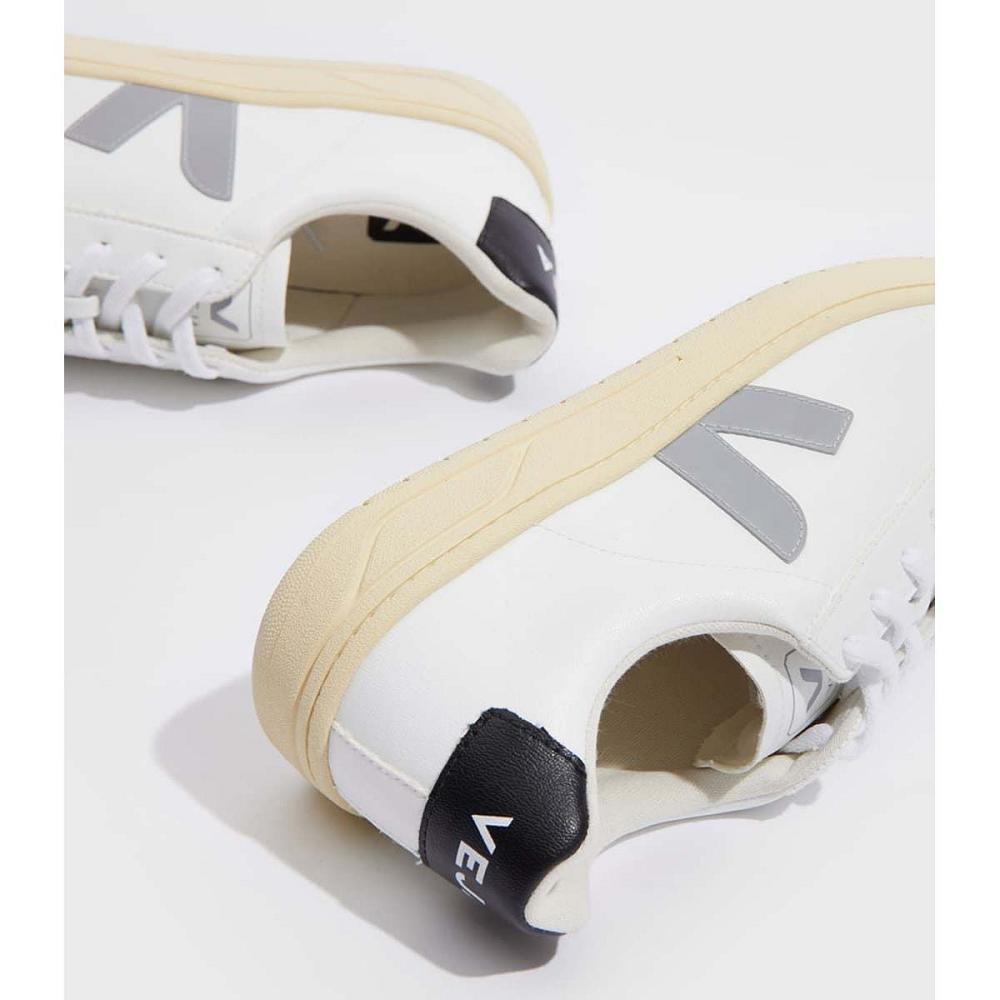 Sapatos Veja URCA CWL Feminino White/Grey/Black | PT420OKI