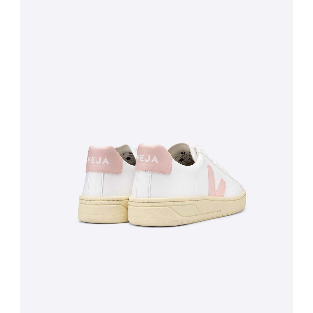 Sapatos Veja URCA CWL Feminino White/Pink | PT504EBC