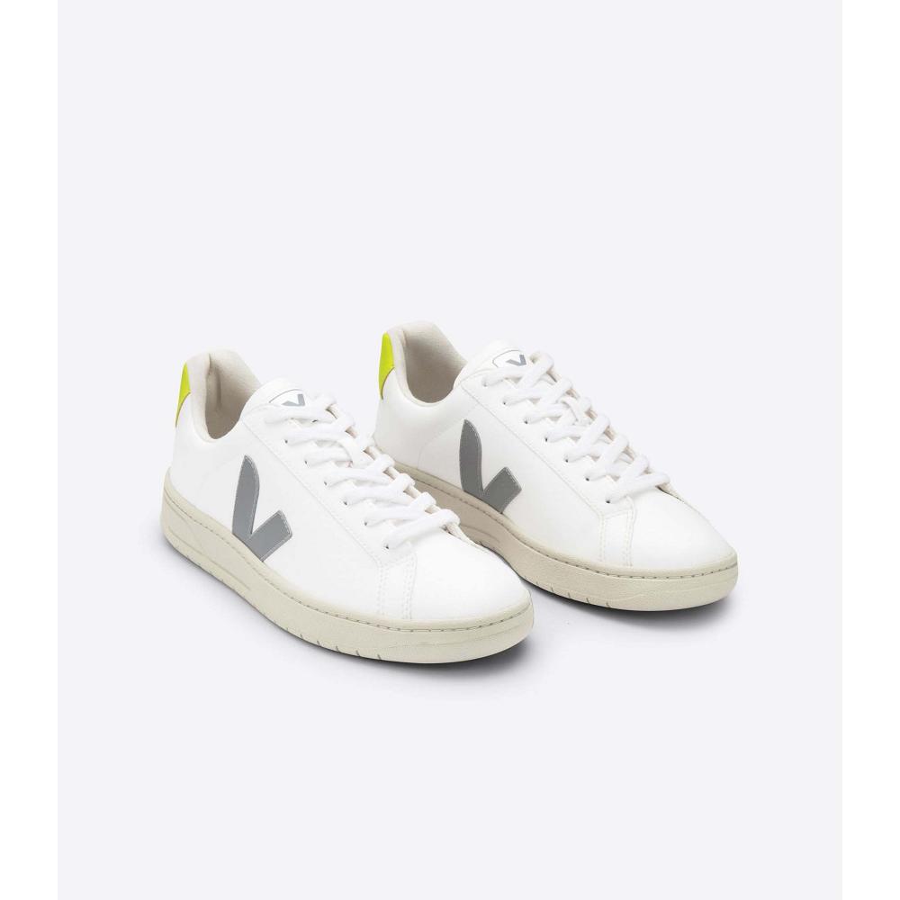 Sapatos Veja URCA CWL Masculino White/Green | PT712EBC