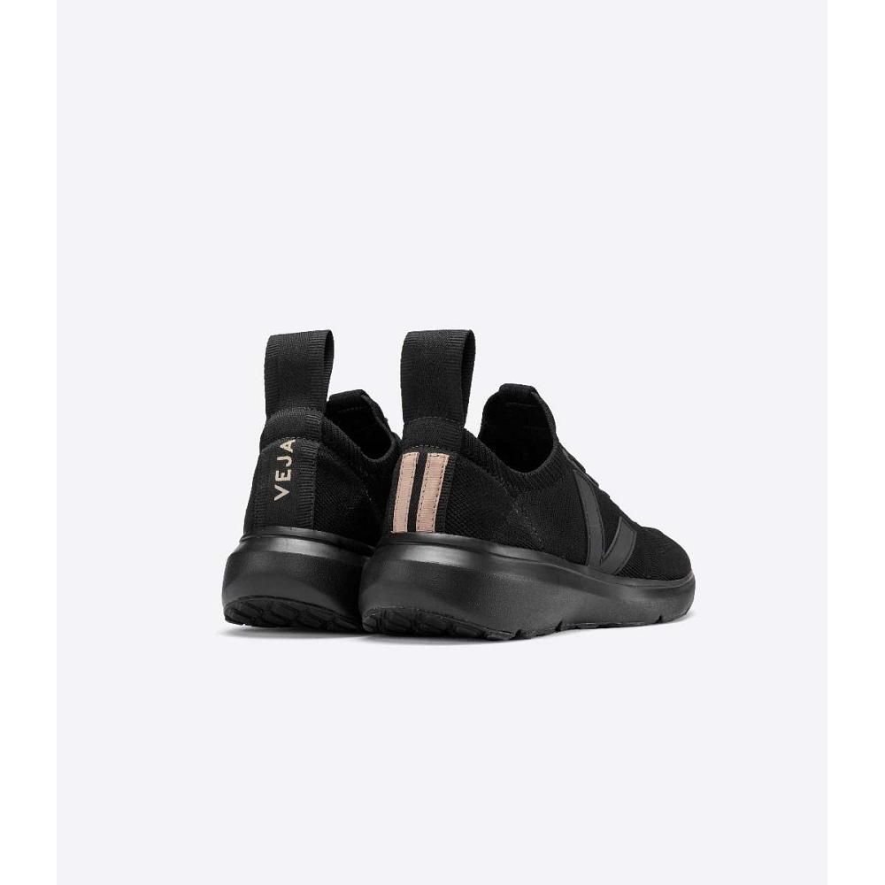 Sapatos Veja V-KNIT X RICK OWENS Feminino Black/Grey | PT442DFM