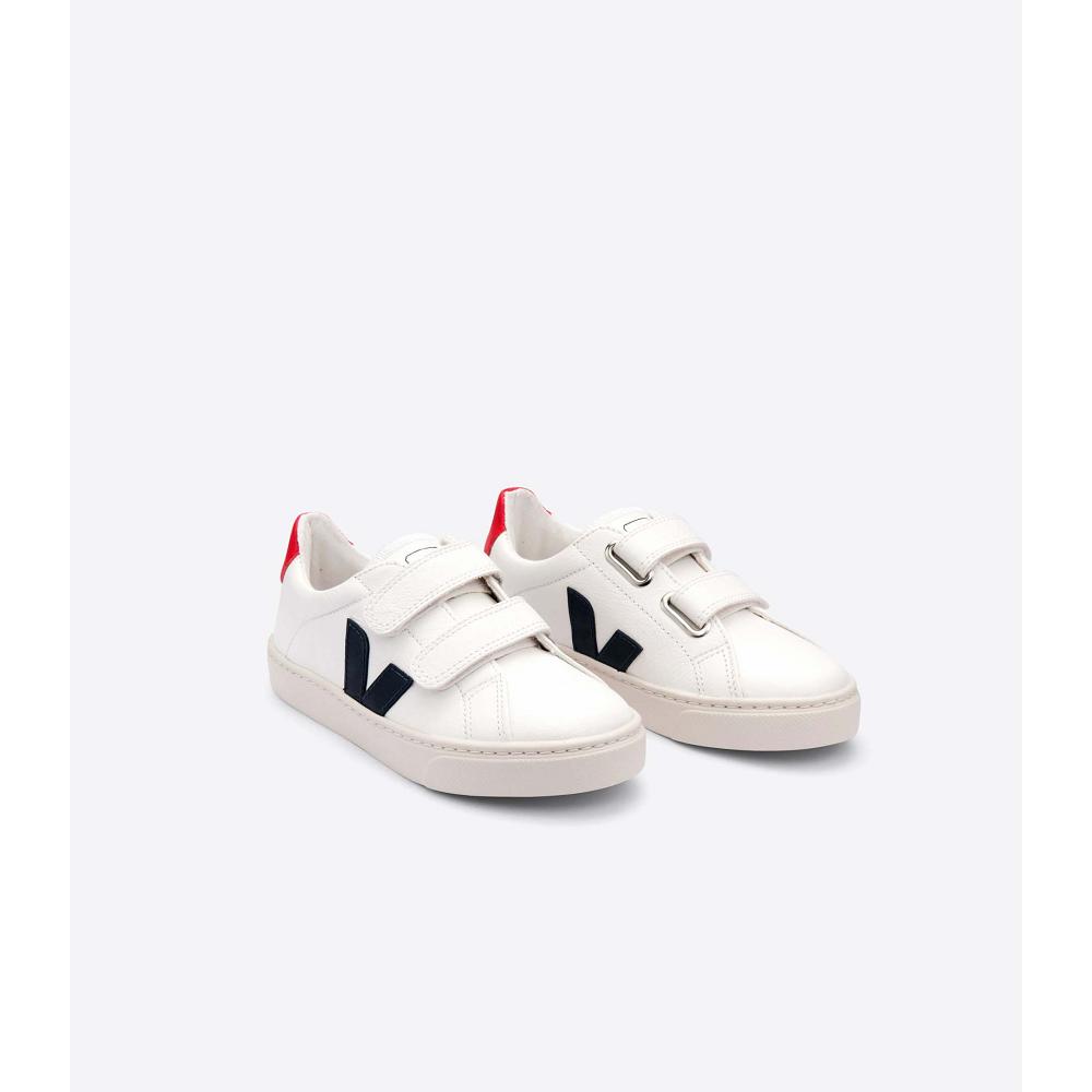 Tenis Veja ESPLAR CHROMEFREE Criança White/Black/Red | PT152JPQ