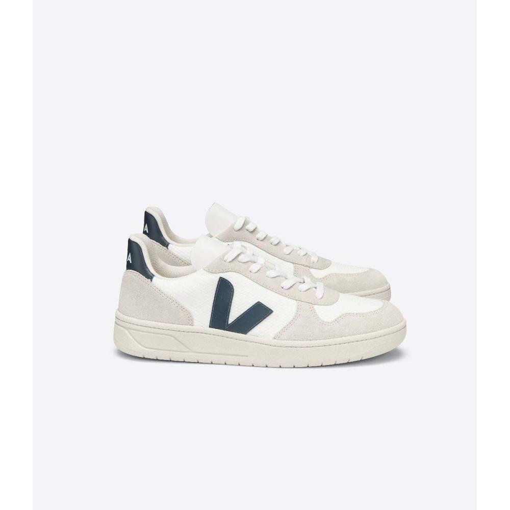 Tenis Veja V-10 B-MESH Masculino White/Black | PT652AHK