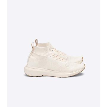 Sapatilhas de Corrida Veja V-KNIT VEJA X RICK OWENS MID Masculino Branco | PT833SGL