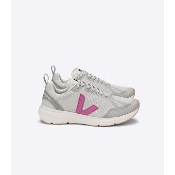 Sapatos Veja CONDOR 2 ALVEOMESH Feminino Grey/Pink | PT491HAP