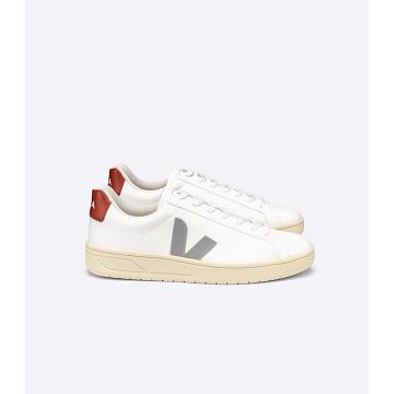 Sapatos Veja URCA CWL Feminino White/Red/Grey | PT418AHK